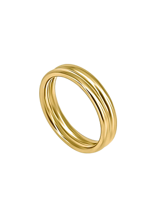 Becca Ring 18K Gold Plated